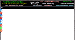 Desktop Screenshot of free24karatmarketer.com